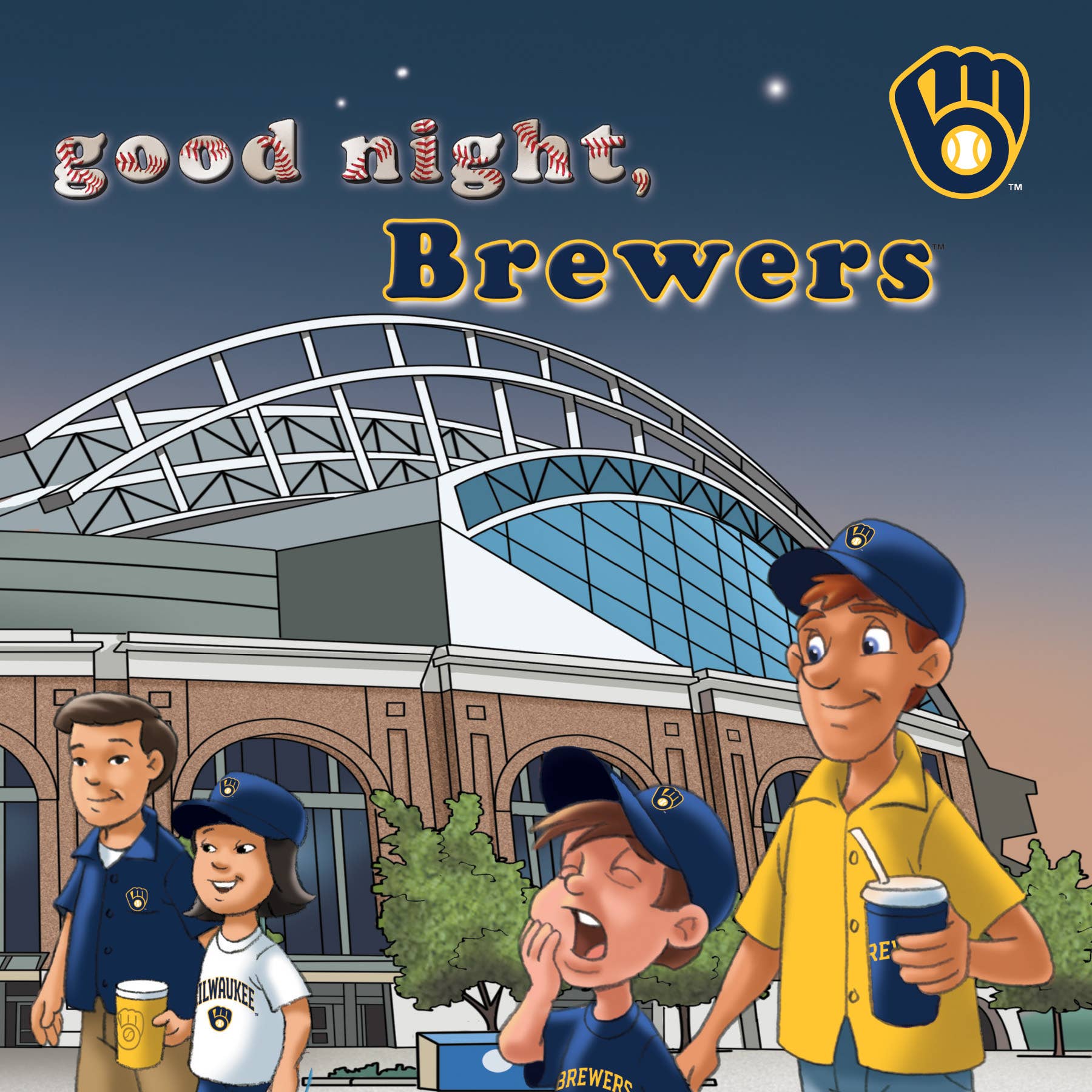 Children's Milwaukee Brewers ABC Book