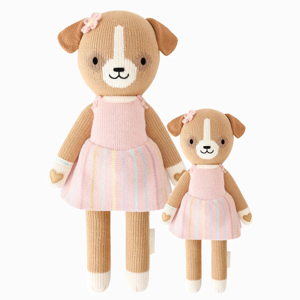 cuddle + kind - Bea the Dog Handknit Dolls