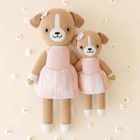 cuddle + kind - Bea the Dog Handknit Dolls