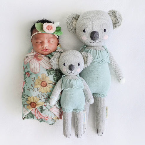 cuddle + kind - Claire the Koala Handknit Dolls