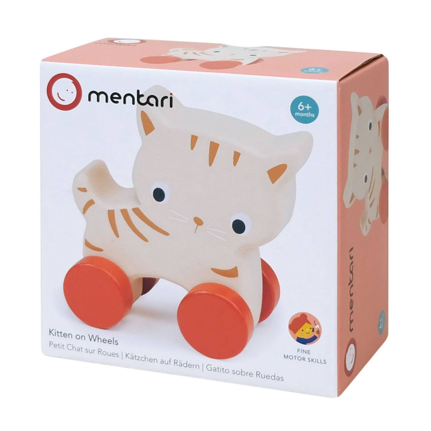 Mentari Toys - Kitten on Wheels