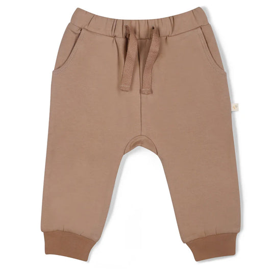 Makemake Organics - Organic Fleece Jogger Pants - Taupe