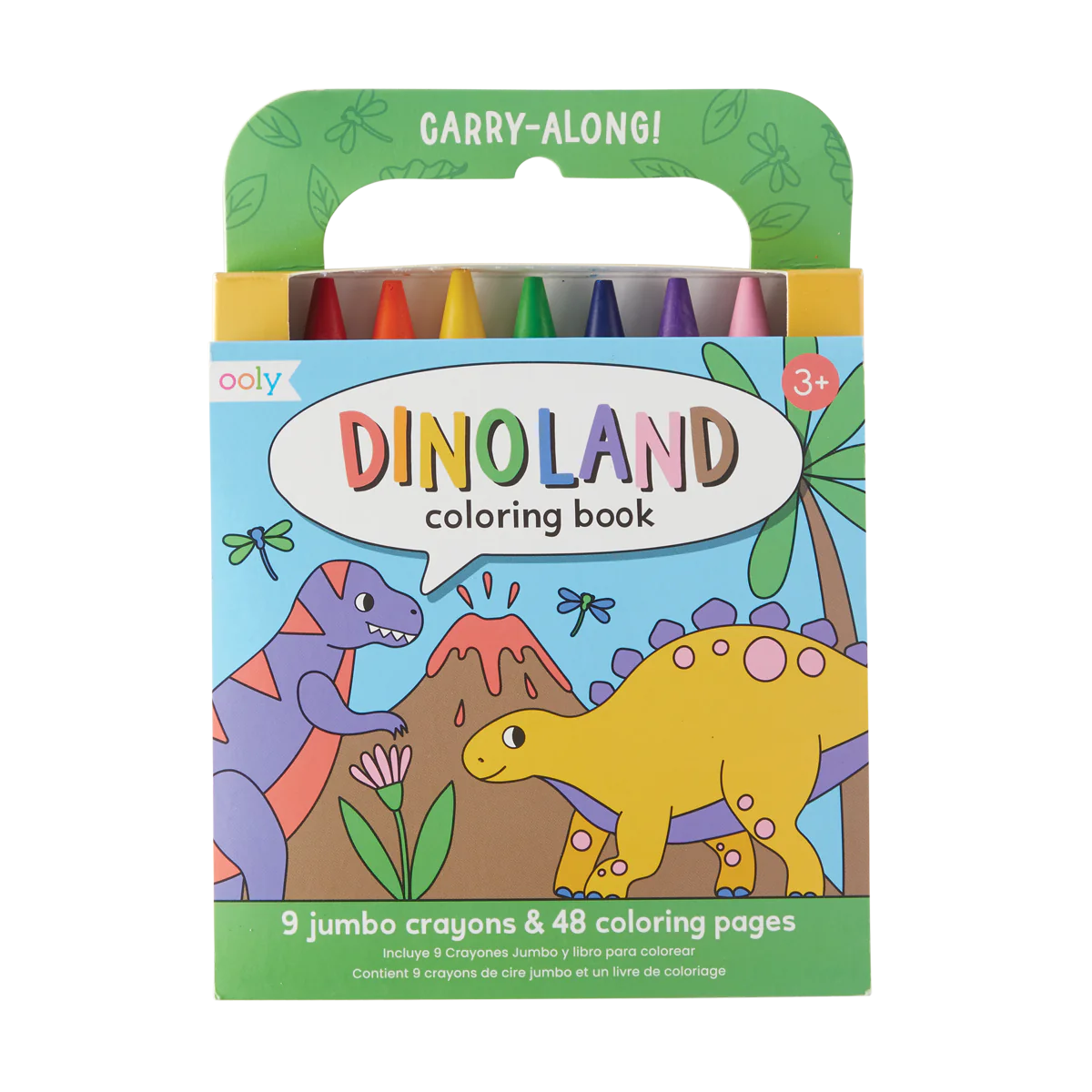 Ooly - Dinoland Carry Along Coloring Book