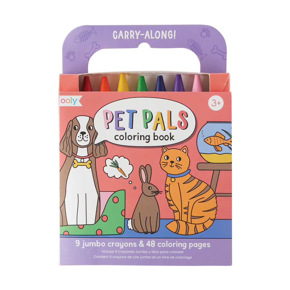 Ooly - Pet Pals Carry Along Coloring Book