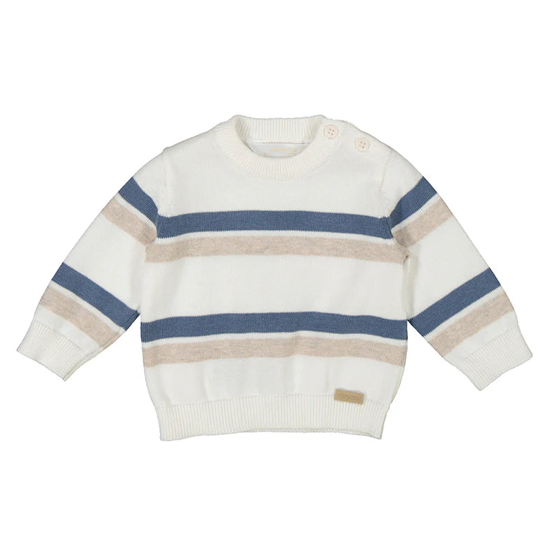 Mayoral -Star Stripe Knit Sweater