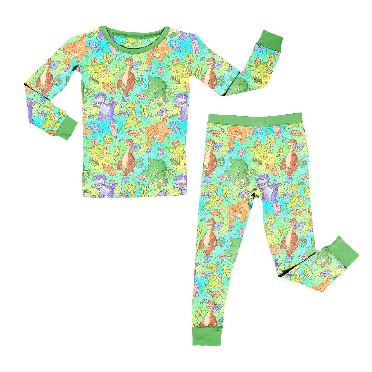 CEDDY & RIA - Land Before Time Bamboo 2 Piece Set Pjs