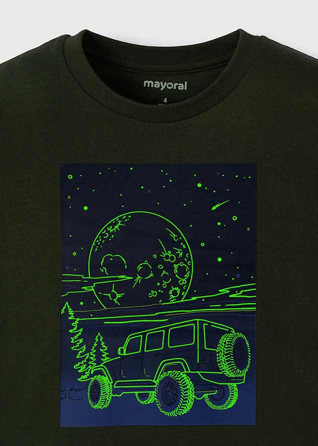 Mayoral - Moss Glow in the dark  Long Sleeve T-Shirt