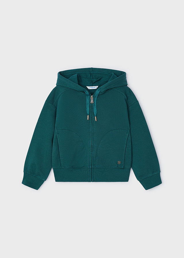 Mayoral - Bottle Green Fleece Pullover