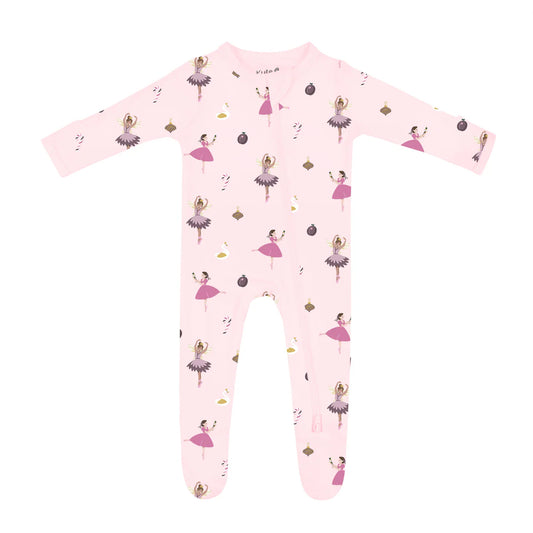 Kyte Baby -  Zippered Footie in Sugar Plum