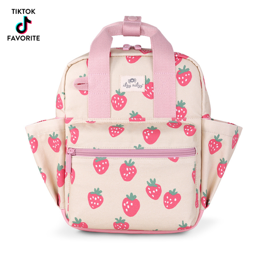 Itzy Ritzy - Itzy Bitzy Backpack: Strawberries & Cream