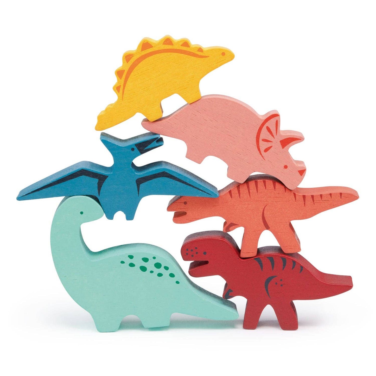 Mentari Toys - Happy Stacking Dinosaurs