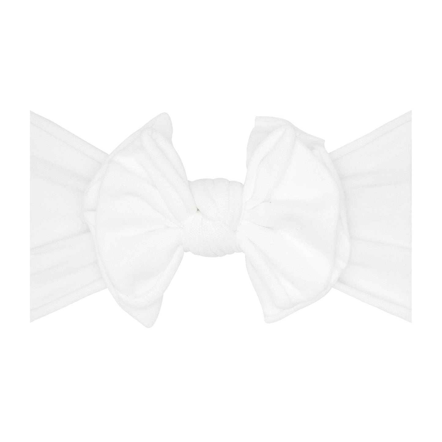 Baby Bling Bows - dusty blue FAB-BOW-LOUS® soft nylon bow headband