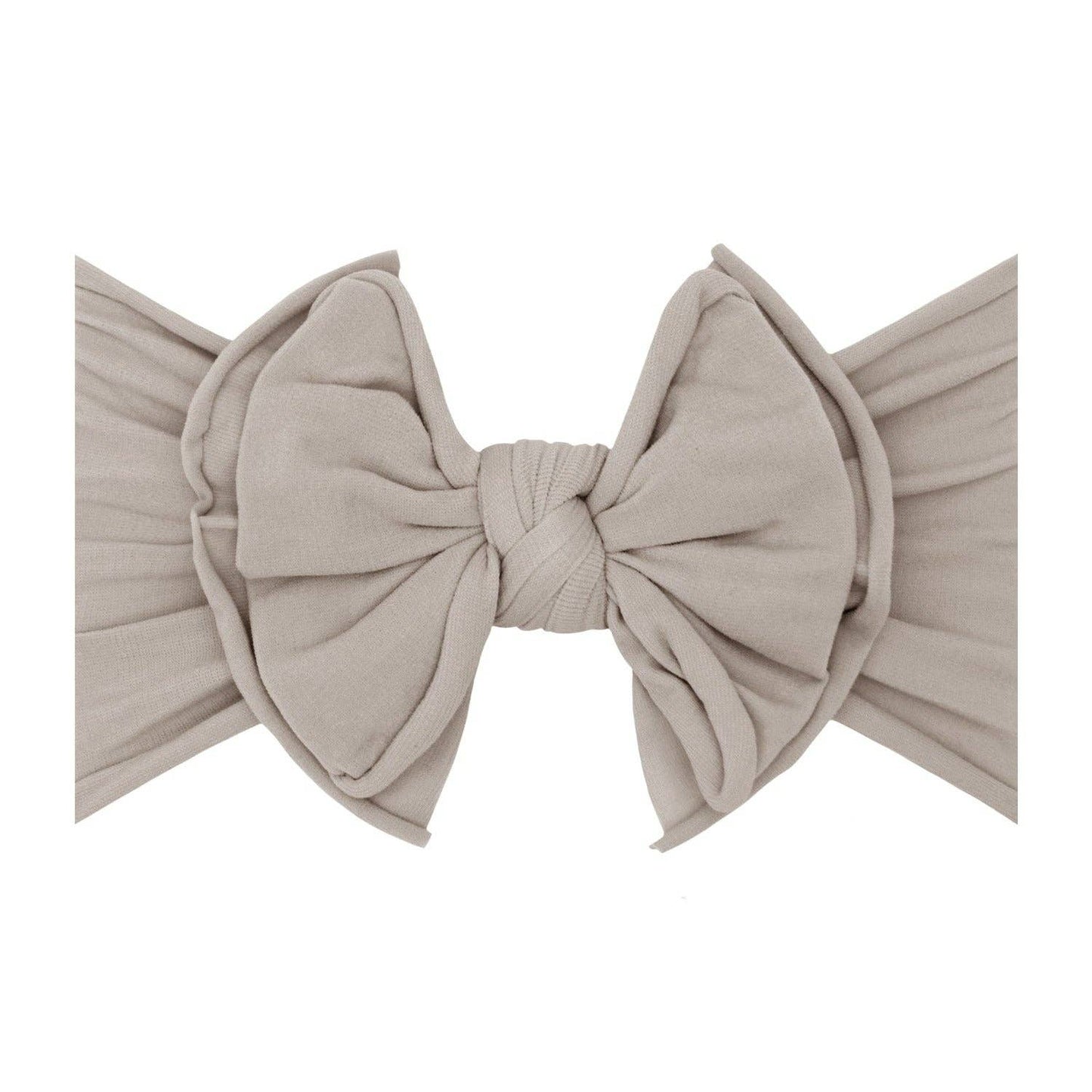 Baby Bling Bows - dusty blue FAB-BOW-LOUS® soft nylon bow headband