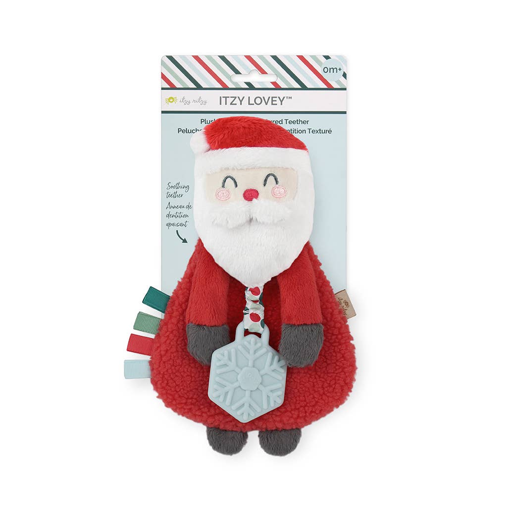 Itzy Ritzy - Holiday Itzy Lovey™ Plush + Teether Toy: Reindeer