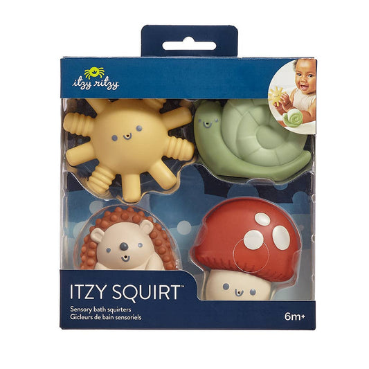 Itzy Ritzy - Itzy Squirt™ 4-pack of Soft Bath Toys