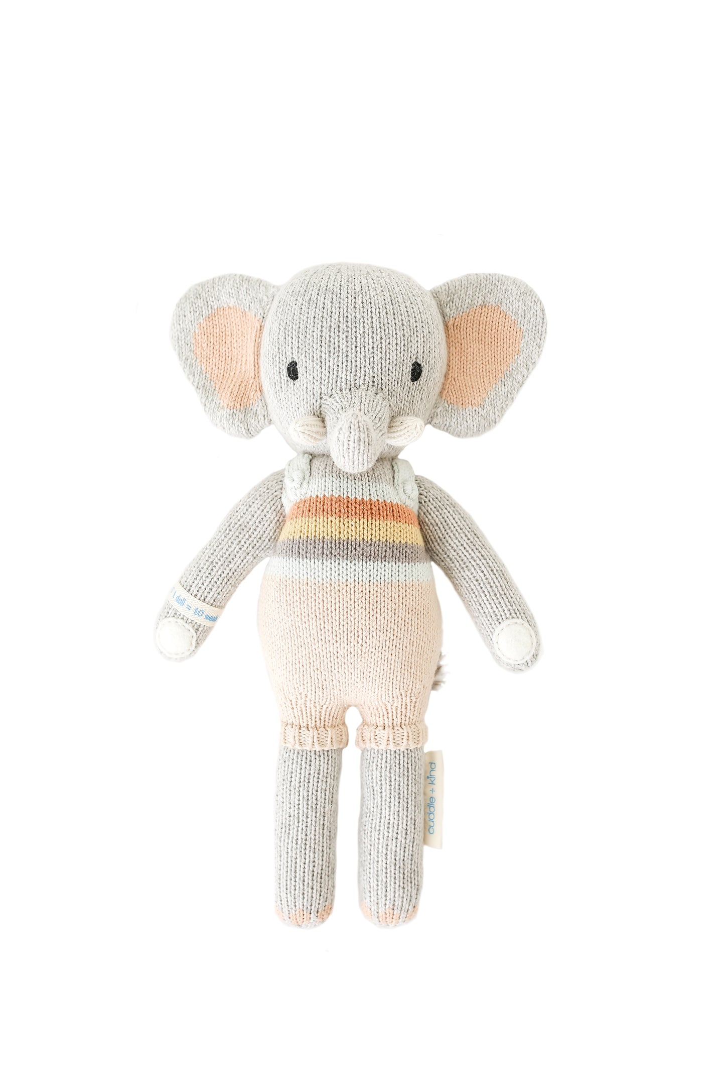 cuddle + kind - Evan the Elephant Handknit Dolls