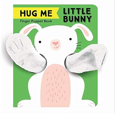 Hug Me Little Bunny: Finger Puppet Book