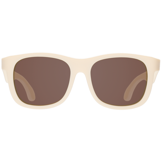 Babiators - Sweet Cream with Amber Lens Navigator Baby & Kids Sunglasses: Ages 0-2