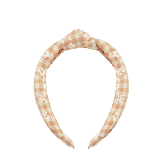 Rockahula Kids - Daisy Gingham Knotted Headband