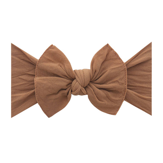 Baby Bling Bows - Camel Baby Bling® The Original Knot soft nylon headband