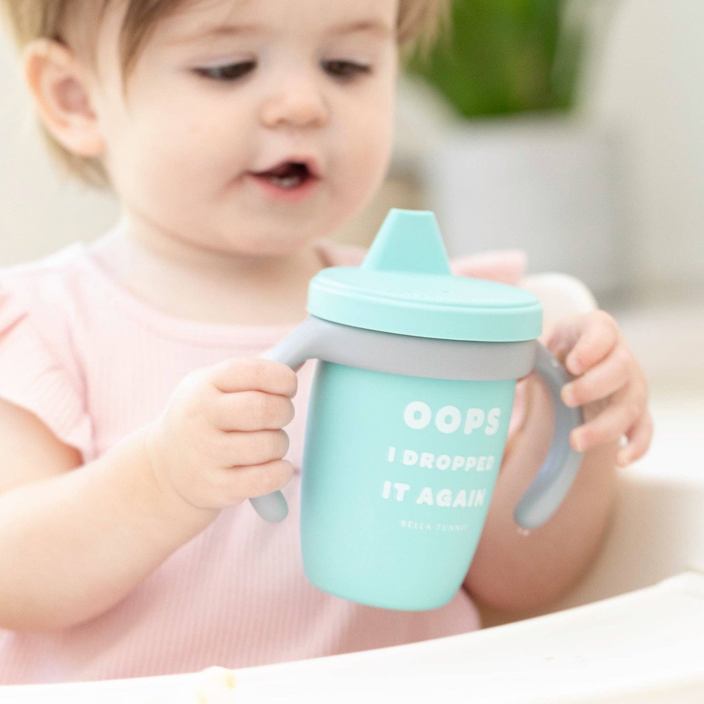 Bella Tunno - Dropped it Again Sippy Cup: Blue