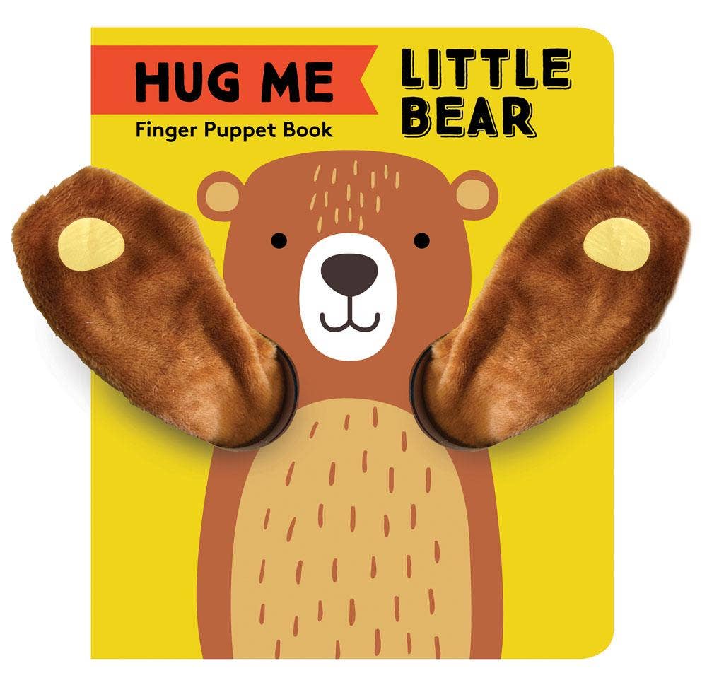 Chronicle Books - Hug Me Little Bear: Finger Puppet Book