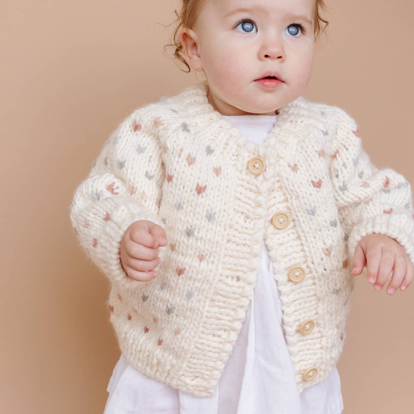 The Blueberry Hill - Sawyer Cardigan, Pastel | Kids and Baby Apparel Sweater