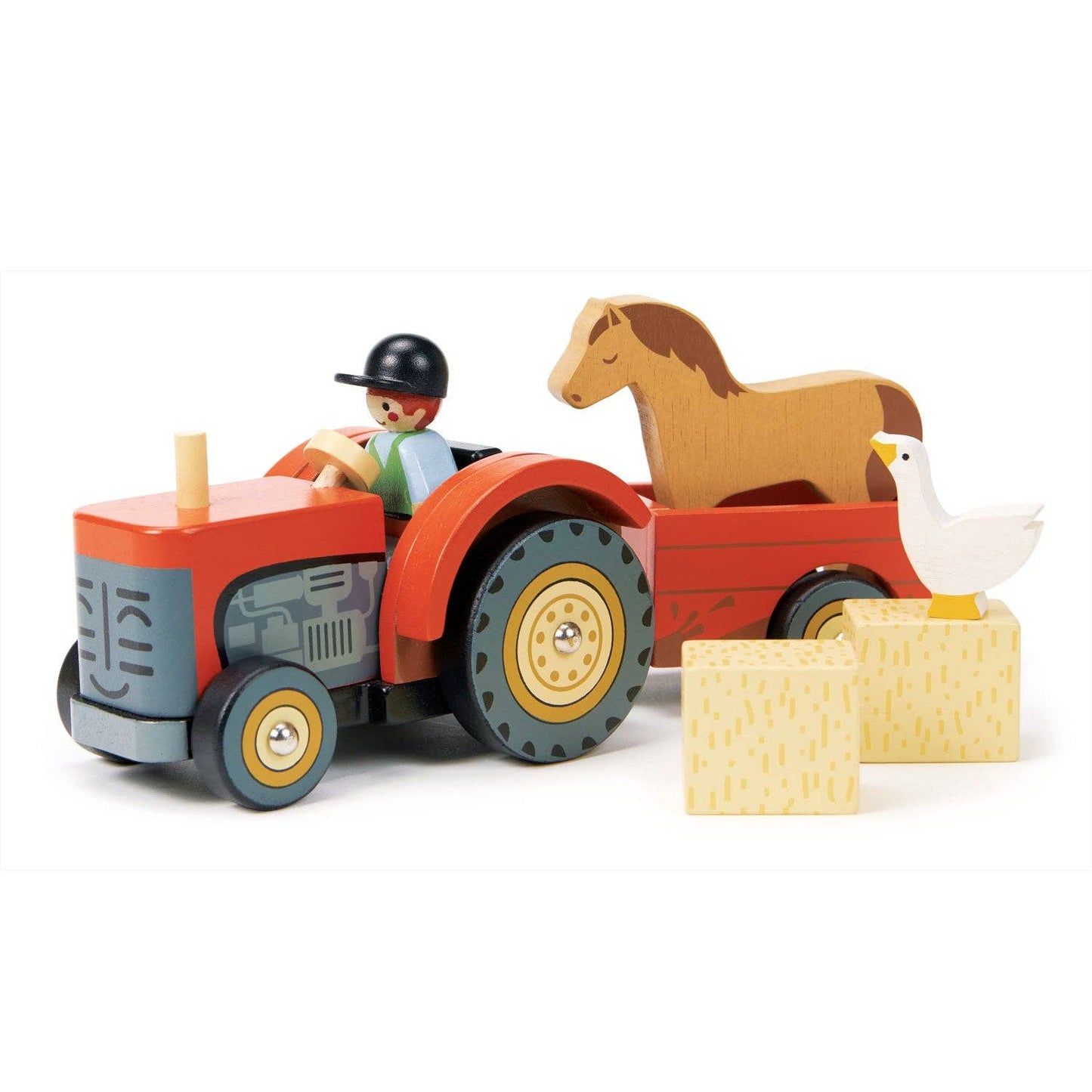 Tender Leaf Toys - Farmyard Tractor