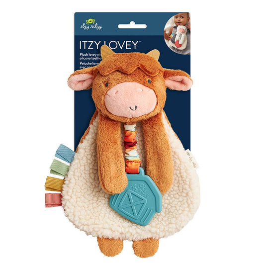 Itzy Ritzy - Highland Cow Itzy Friends Lovey™ Plush