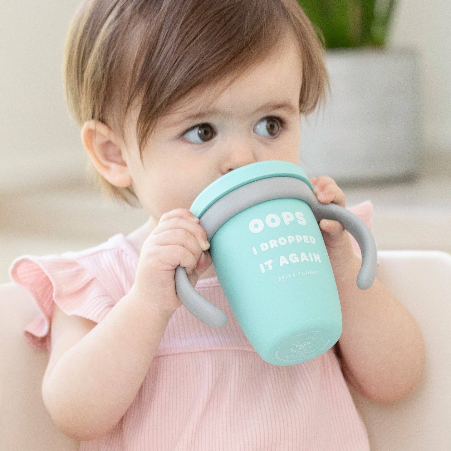 Bella Tunno - Dropped it Again Sippy Cup: Blue