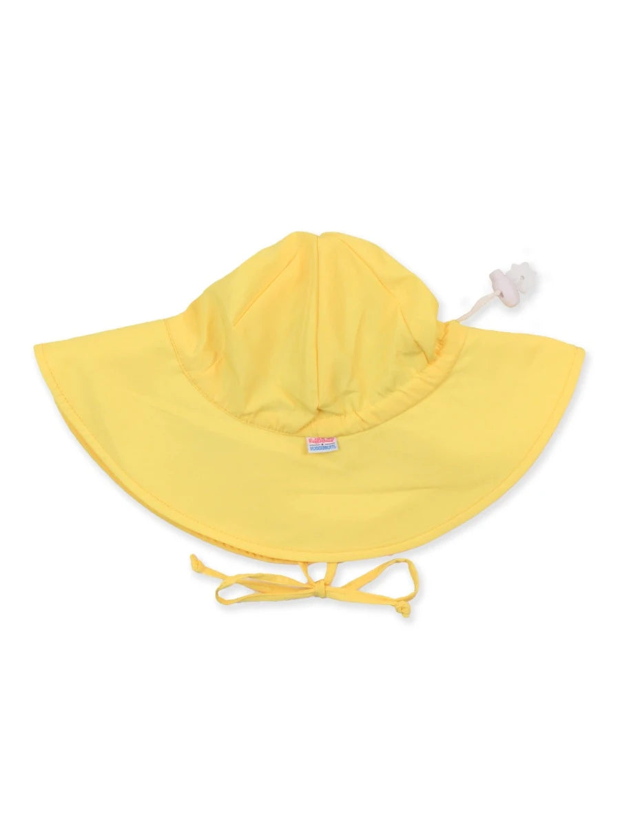 RuffleButts + RuggedButts - Neon Yellow Sun Protective Hat