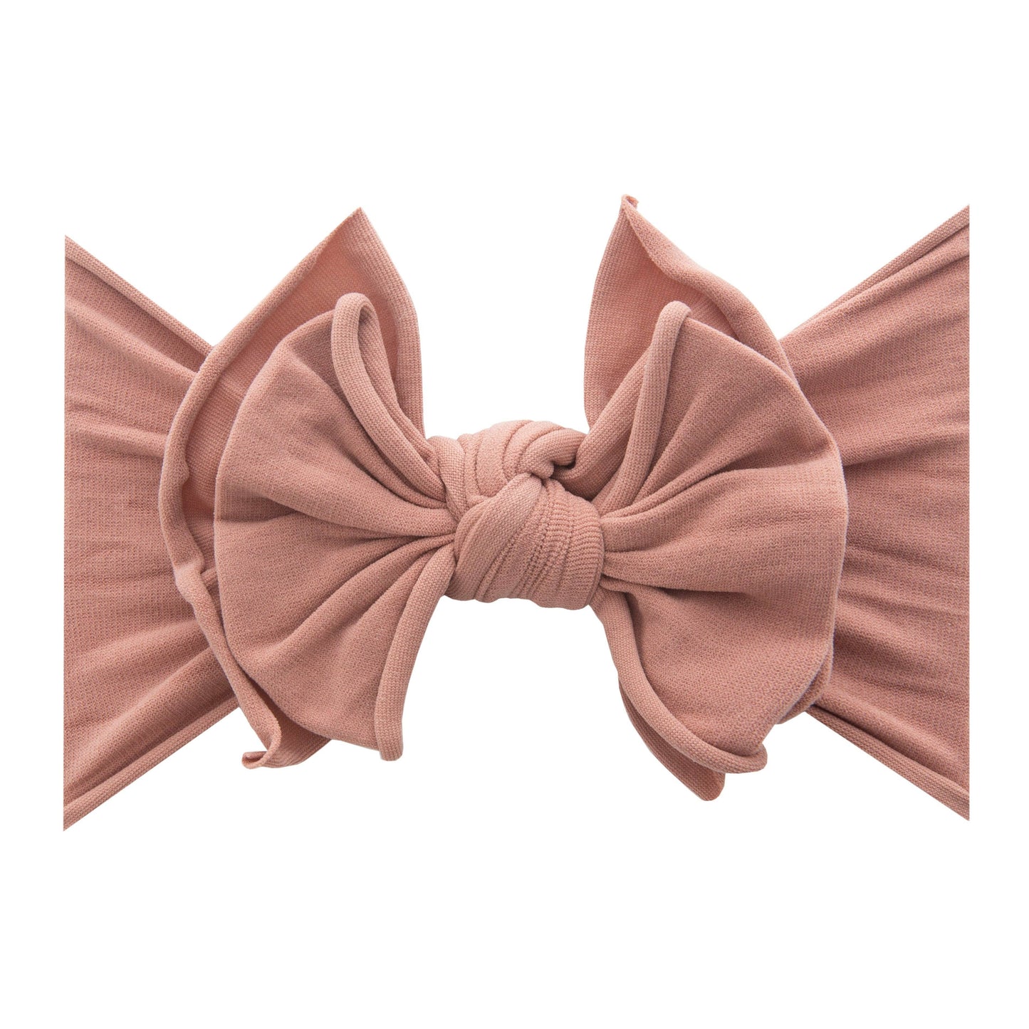 Baby Bling Bows - dusty blue FAB-BOW-LOUS® soft nylon bow headband