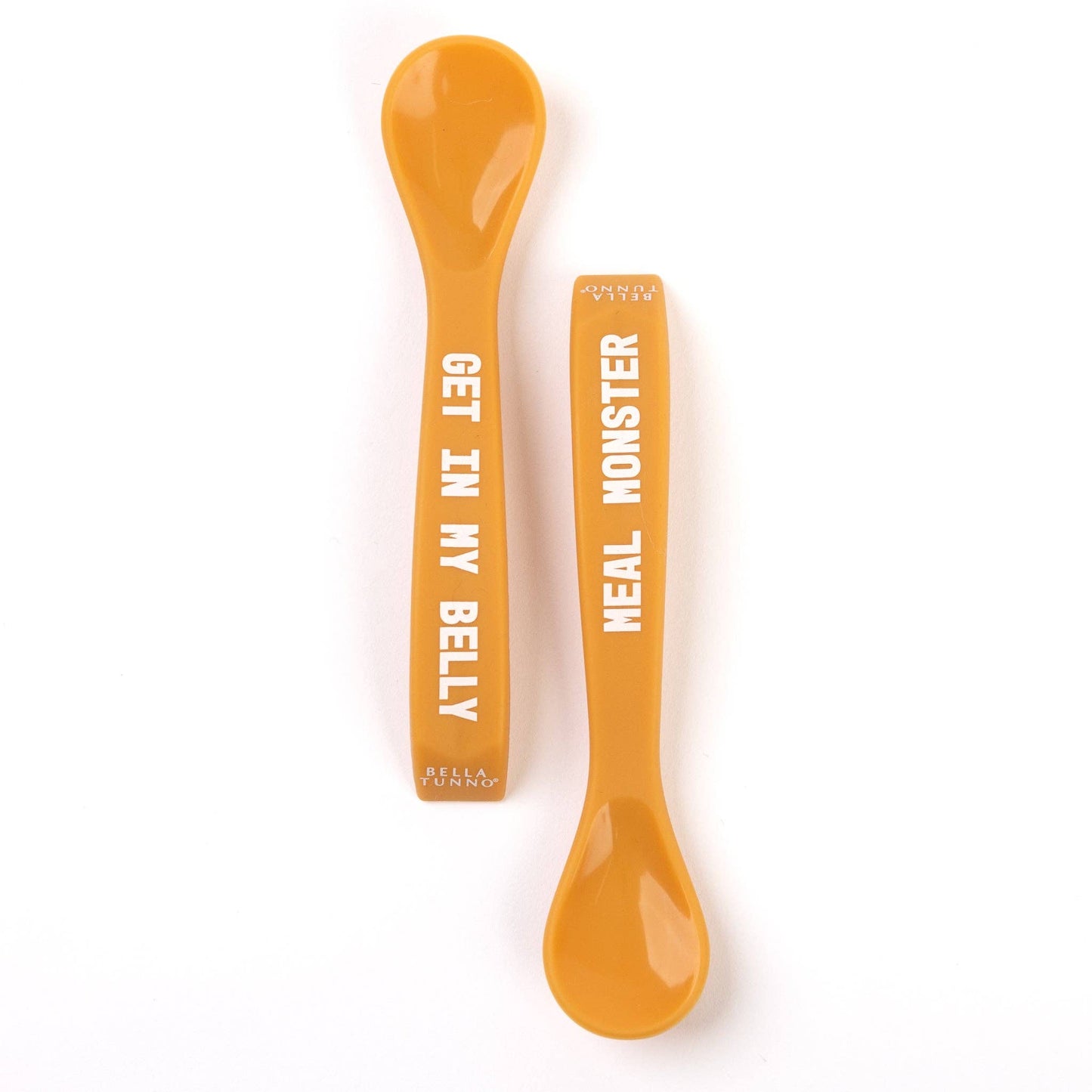 Bella Tunno - Meal Monster Get in Belly  Spoon Set: Orange