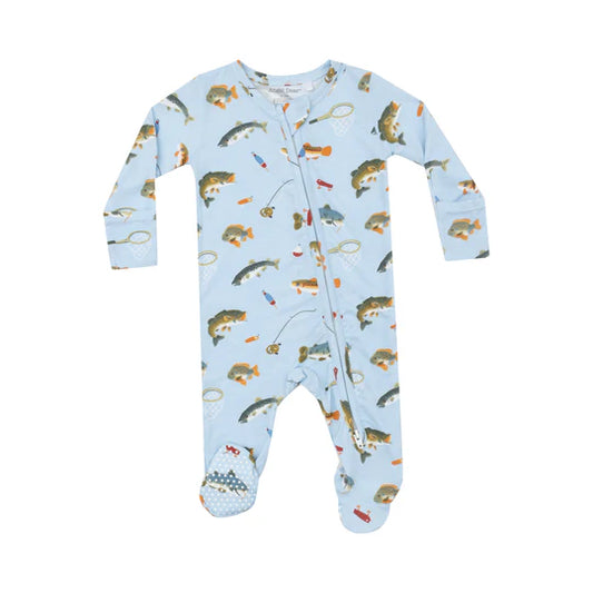 Angel Dear - Fishing - 2 Way Zipper Footie