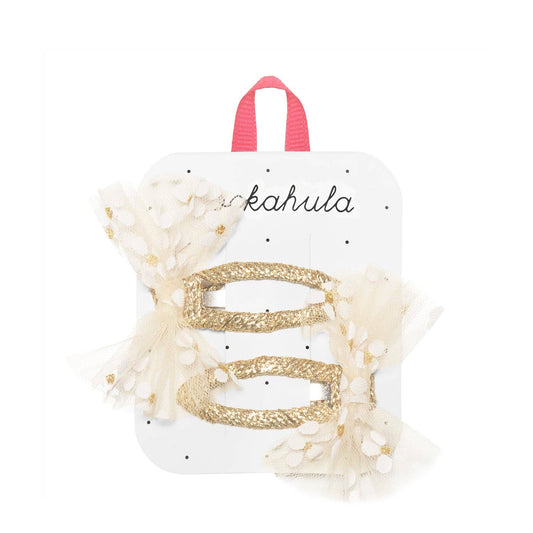 Rockahula Kids - Daisy Tulle Bow Clips