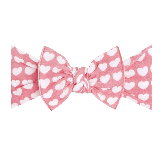 Baby Bling Bows - Dream Boat - Printed Knot soft nylon headband