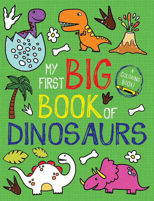 Simon & Schuster - My First Big Book of Dinosaurs Coloring Book