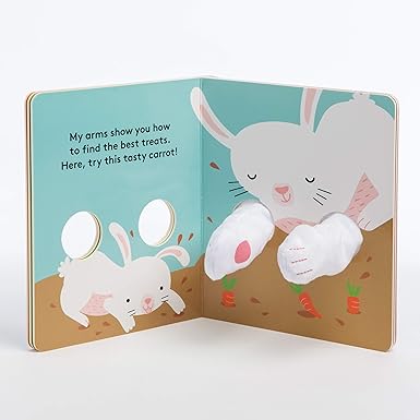 Hug Me Little Bunny: Finger Puppet Book