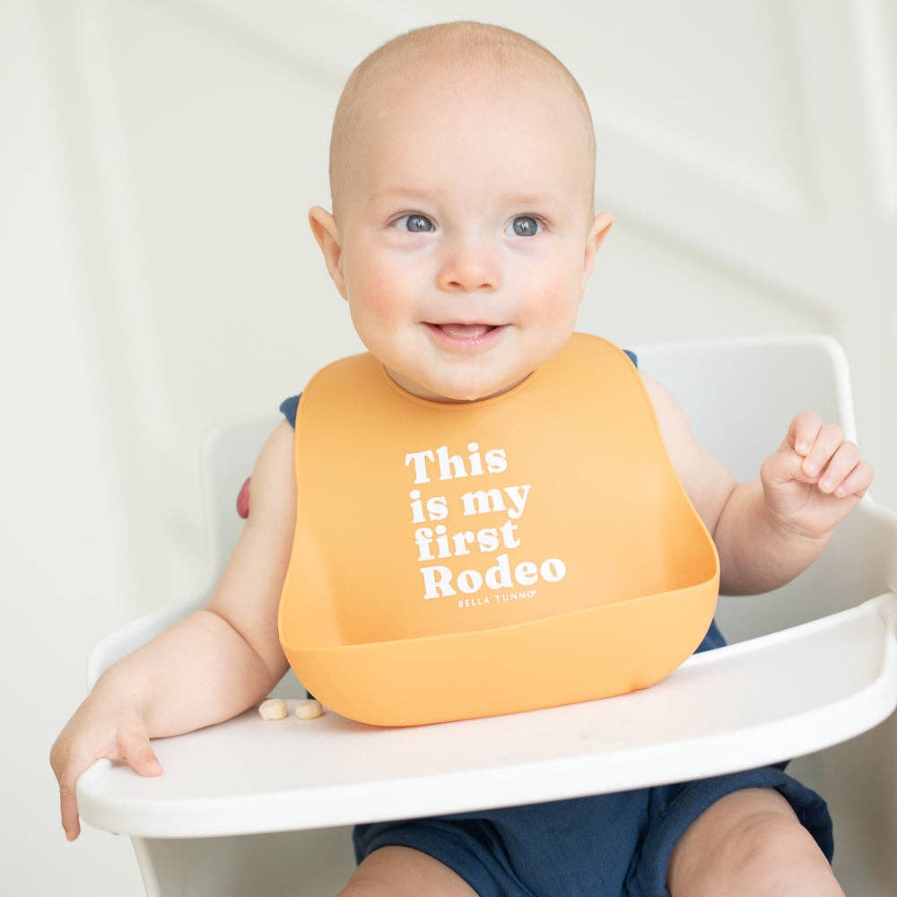 Bella Tunno - First Rodeo Wonder Bib: Orange