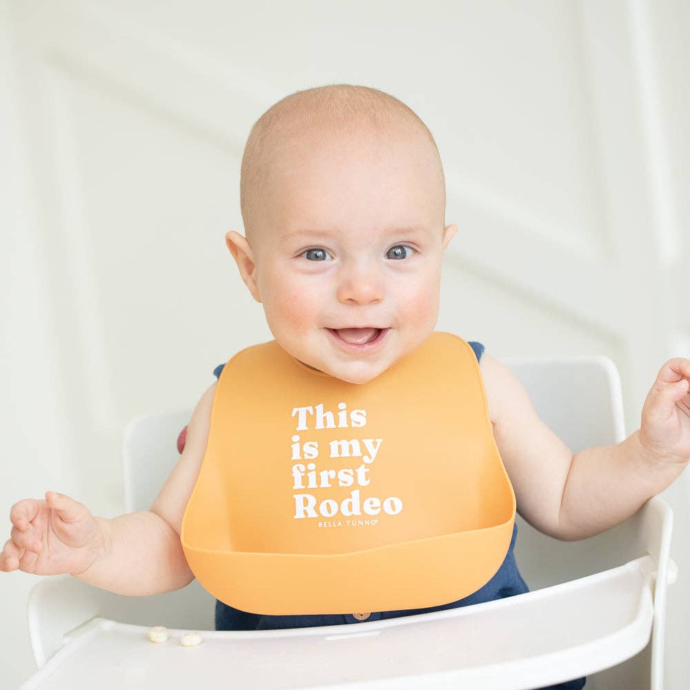 Bella Tunno - First Rodeo Wonder Bib: Orange