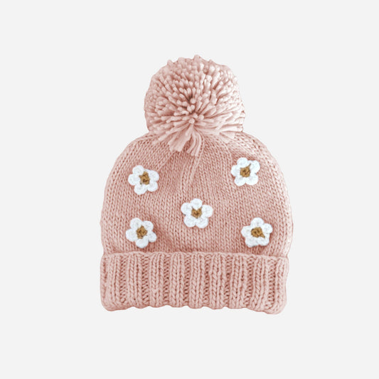 The Blueberry Hill - Flower Hat, Blush | Kids and Baby Accessories