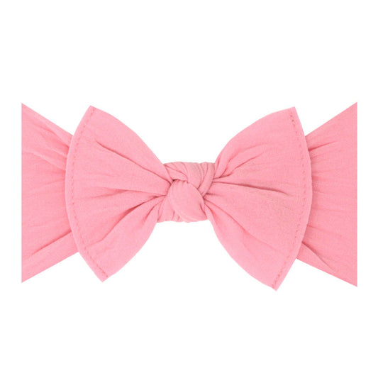 Baby Bling Bows - THE KNOT Soft nylon headband: zinnia