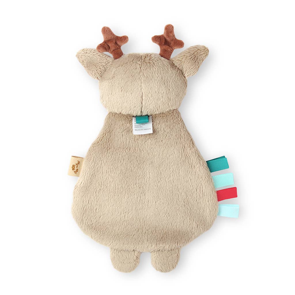 Itzy Ritzy - Holiday Itzy Lovey™ Plush + Teether Toy: Reindeer