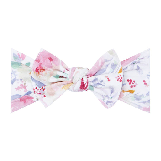 Baby Bling Bows - magnolia PRINTED KNOT