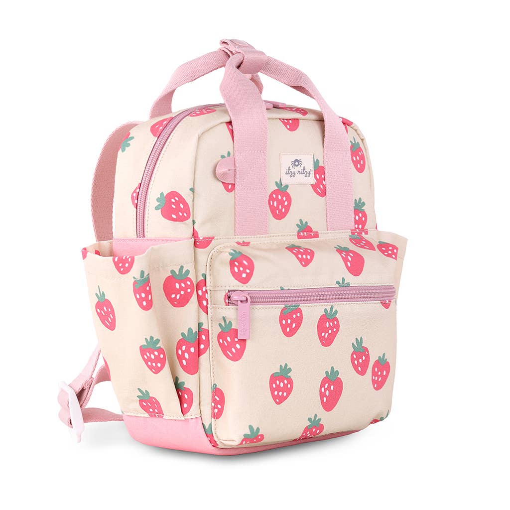 Itzy Ritzy - Itzy Bitzy Backpack: Strawberries & Cream