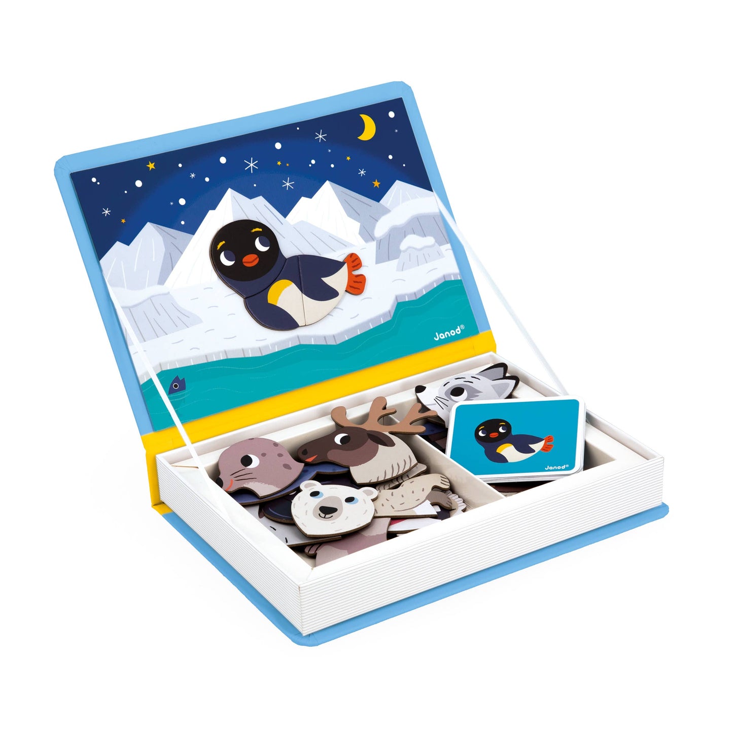 Janod - MAGNETI'BOOK - POLAR ANIMALS