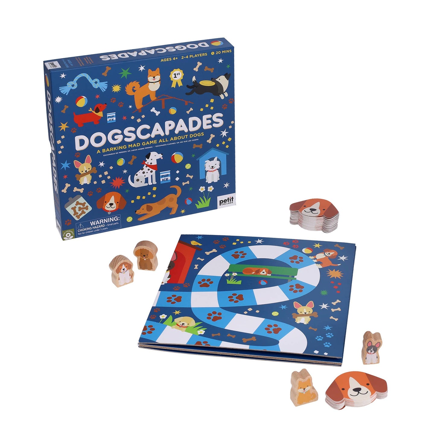 Chronicle Books - Dogscapades: A Barking Mad Game All About Dogs