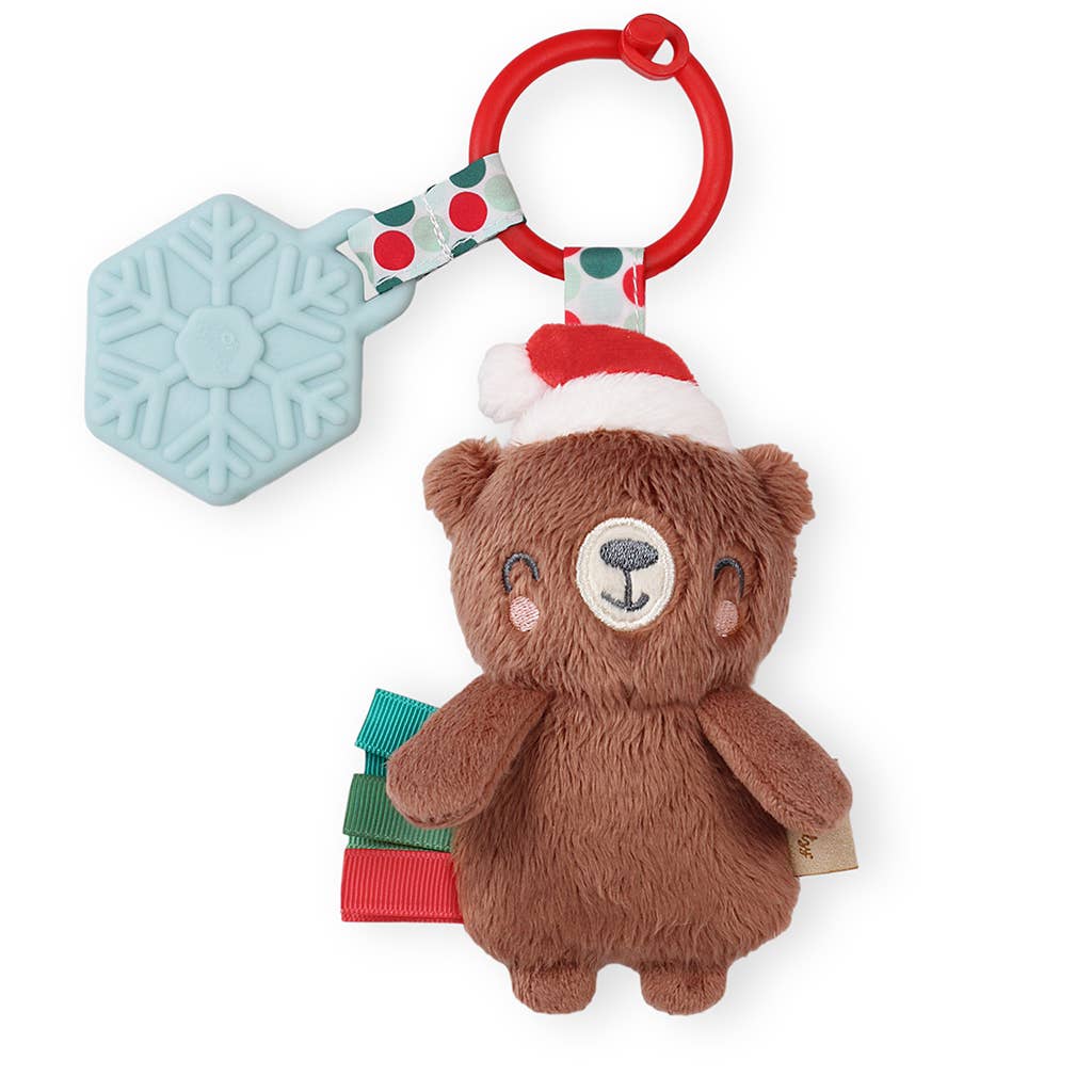 Itzy Ritzy - Holiday Itzy Pal™ Plush + Teether: Santa