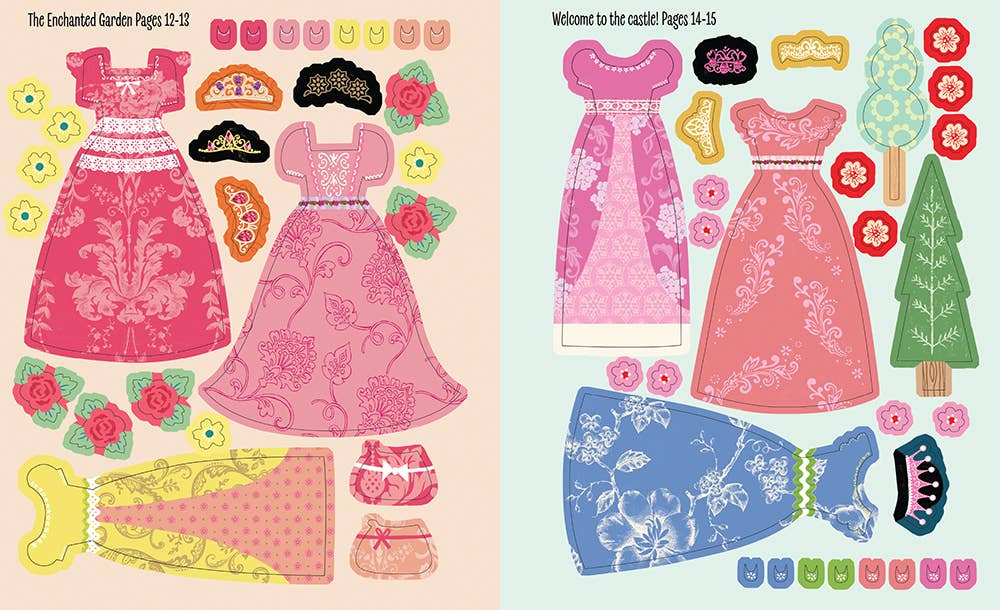 Sourcebooks - My Sticker Dress-Up: Princesses