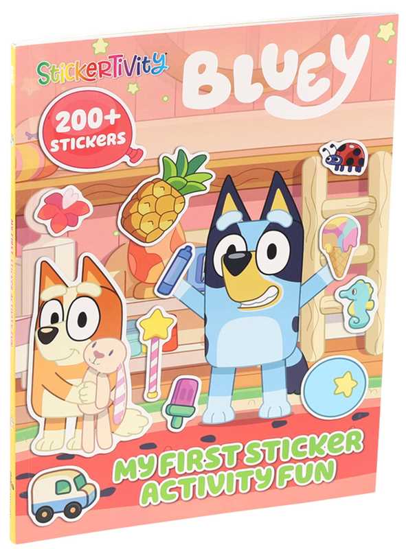 Simon & Schuster - Bluey: Stickertivity: My First Sticker Activity Fun